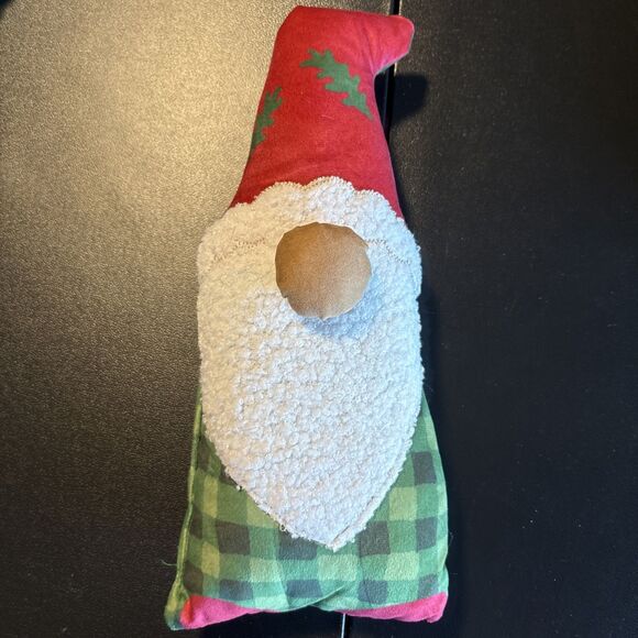 Set Of Three Small Gnome Shaped Holiday Pillows - Picture 4 of 9